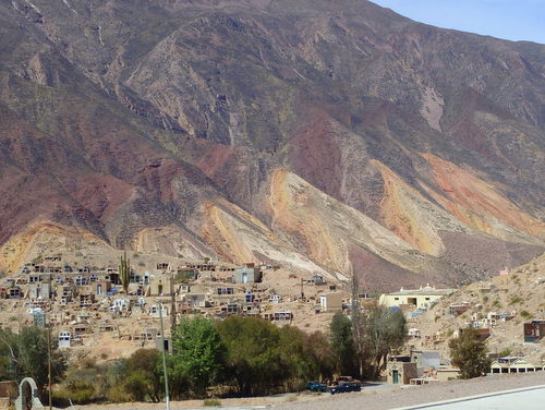 Mountain Colors and Cemetery.